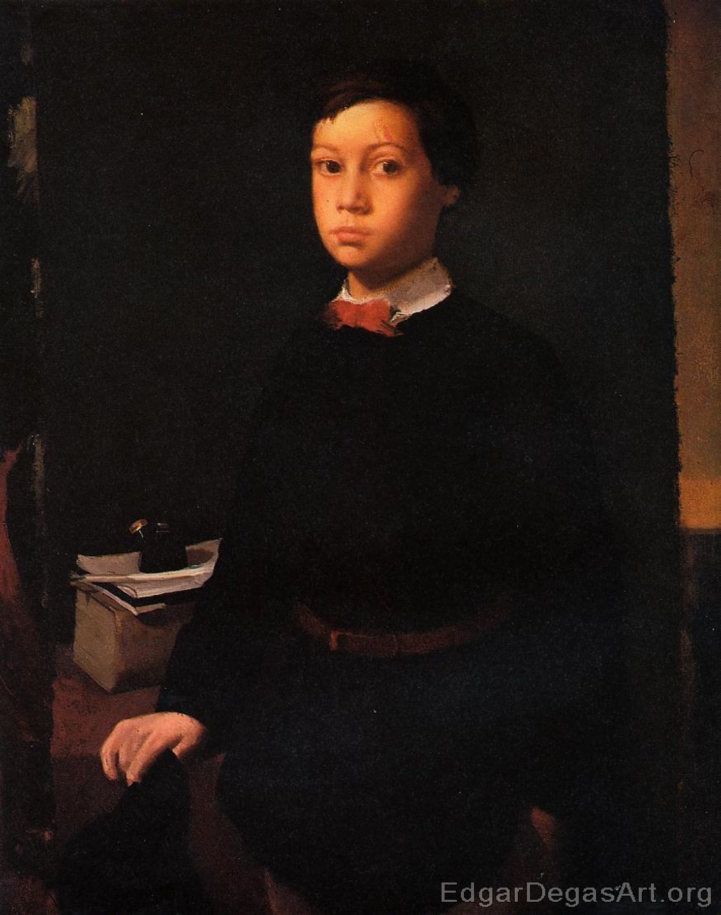 Portrait of Rene De Gas, The Artist Brother II